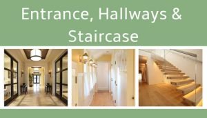 Entrance hallway lighting